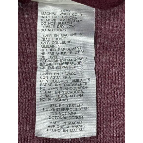 Adidas Jacket Mens Large Maroon Black Soccer Full Zip Track Athletic Retro Y2K - Picture 10 of 11